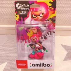 신품 미개봉 Splatoon amiibo 걸 (네온 핑크)