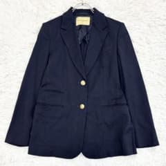 ユナイテッドアローズ シルクウール混 紺ブレ 金ボタン 38 - メルカリ