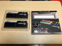 G.Skill TridentZ RGB DDR4メモリ　16G×2のサムネイル
