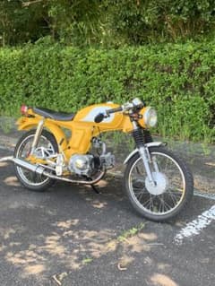 バイクマフラー cd50 タンク レス マフラー HONDA CDビッグタンク仕様 CC