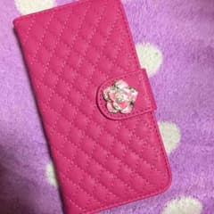 キルティングiPhone6plus手帳型ケースのサムネイル
