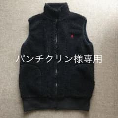 ジムフレックス　ボア　ベスト　Ｌ　黒のサムネイル