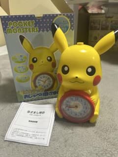 ポケットモンスター ピカチュウ 目覚まし時計のサムネイル