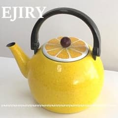 EJIRY エジリー　フルーツケトル　オレンジ みかん　やかんのサムネイル