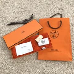 お値下げ♪ 新品未使用！エルメス ハンドタオルのサムネイル