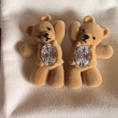 YVMIN クマ ヘアピン ヘアクリップ セット ペア 2 枚 - メルカリ