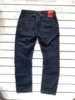 【DENHAM】Limited Edition Crossback W31 Black Denim CROSSBACK