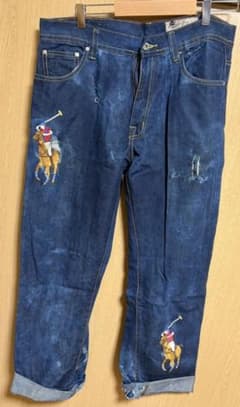 POLO　RALPH LAUREN　 JEANS デニムパンツ 34x34のサムネイル