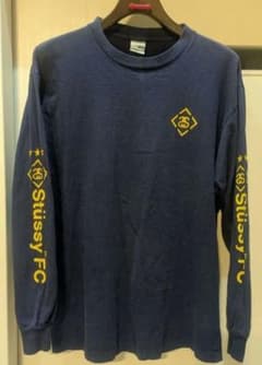 希少】90s Old Stüssy FC ロンT USA製 銀タグ L 袖プリ - メルカリ