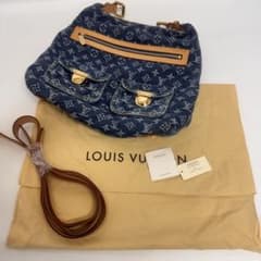 LOUIS VUITTON ルイヴィトン モノグラムデニムバギーGM - メルカリ