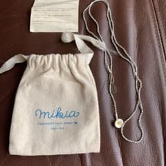 MIKIA ミキアのケシ粒ネックレス　限定お値下げのサムネイル