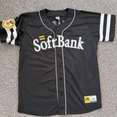 Majestic 福岡ソフトバンクホークス 山川穂高 ユニフォーム LARGE