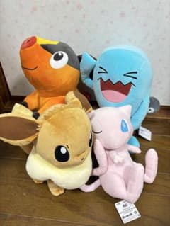 [4 점 세트] 포켓몬 봉제 인형 신품