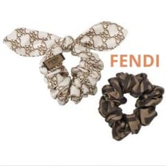 FENDI ロゴ入りシュシュ FENDI ロゴ入り シュシュ FENDI ロゴ入り シュシュ 楽天市場