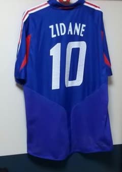 再再再値下げしました！元フランス代表ジネディーヌ・ヤジット・ジダン ユニフォームのサムネイル