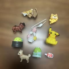 Character Mini Figure Mascot 9-Piece Set