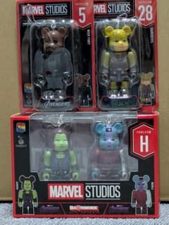 Happyくじ MARVEL STUDIOS ペアボックス賞 H おまけ付のサムネイル