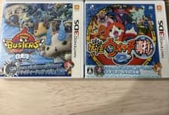妖怪ウォッチ 3DS ソフト 2本セット 真打 白犬隊 動作未確認 - メルカリ