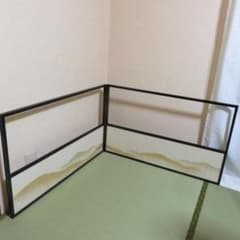 風炉先屏風 両面 山なみ 黒塗り 袋付き 茶道具 茶器 茶の湯 - メルカリ