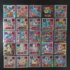 ポケモン 最強シール烈伝 初代 プリズム、レア56枚 ノーマル34枚