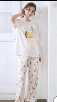 ジェラートピケ はちみつベアーTシャツとロングパンツセット - メルカリ
