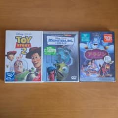 ディズニー ピクサー DVD 3本セットのサムネイル