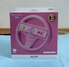 【超希少・極美品・新品未使用品】 クラブニンテンドー Wiiハンドル ピーチのサムネイル