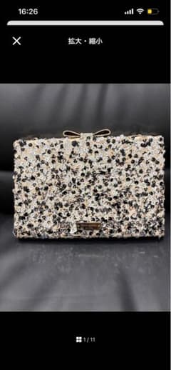 KATE SPADE スパンコール パーティーバッグのサムネイル