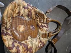 カモフラ柄 2WAY トートバッグ クロコ型押しのサムネイル