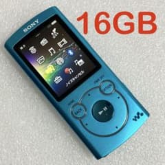 バッテリー良好】SONY ウォークマン NW-S765 16GB あお - メルカリ