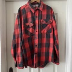 Prentiss 赤黒チェックネルシャツのサムネイル