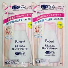 ビオレ素肌つるるんクレンジングウォーター本体 320ml ＋詰め替え ビオレ / 素肌つるるんクレンジングウォーター 本体 320mlの公式