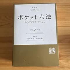 ポケット六法　令和7年版のサムネイル