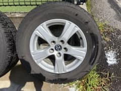 トヨタ純正 16インチ アルミホイール ダンロップスタッドレスタイヤ