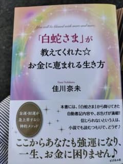 白蛇さまが教えてくれた☆お金に恵まれる行き方。のサムネイル
