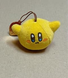 星のカービィ マルチカラーコーデュロイぷち イエロー ぬいぐるみ キービィ 黄