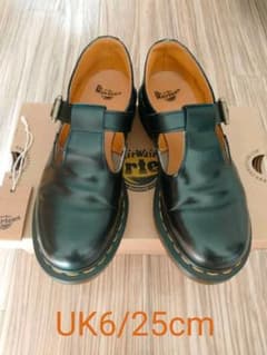 UK6(25cm) Dr.Martens POLLEY Tバーシューズのサムネイル