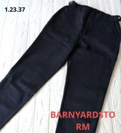 【BARNYARDSTORM 】ブラック　 テーパード　パンツ