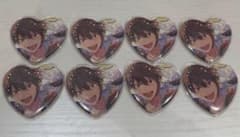 あんスタ 守沢千秋 缶バッチ 4周年 ハート型ビッグ缶バッジ 8個セット