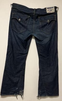 希少> y2k street True Religion フレアデニム - メルカリ