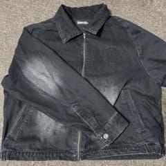 genzai 黒デニムジップアップジャケットのサムネイル