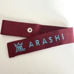 嵐　嵐を旅する展覧会　BEAMSコラボ ラゲッジマーク　櫻井翔　赤 新品未使用 嵐を旅する展覧会 ラゲッジマーク 赤 櫻井翔 BEAMS コラボ