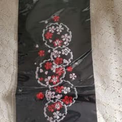 正絹　刺繍半襟  NO.9のサムネイル