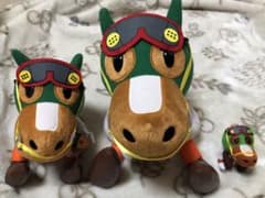 船橋競馬場マスコット美品　　　　　　　　　(キャロッタ・大中小ぬいぐるみセット)