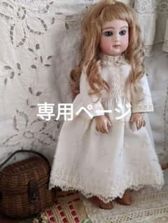 k】アンティークビスクドール用のワンピース - メルカリ