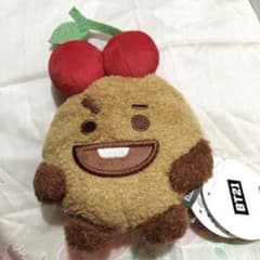 BT21 SHOOKY Plush Mascot - Cherry