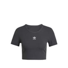 adidas レディース 半袖 Tシャツ ブラックのサムネイル