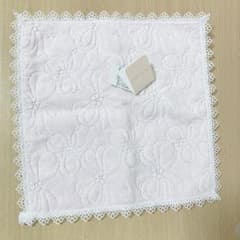 JILLSTUART ハンカチ 花柄刺繍 レース 新品未使用のサムネイル