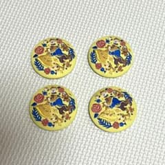 ディズニー/美女と野獣 刺繍缶バッジ 4点のサムネイル