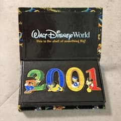 【限定・希少】ディズニーワールド 2001年 ピンバッジ 4点セット WDWのサムネイル